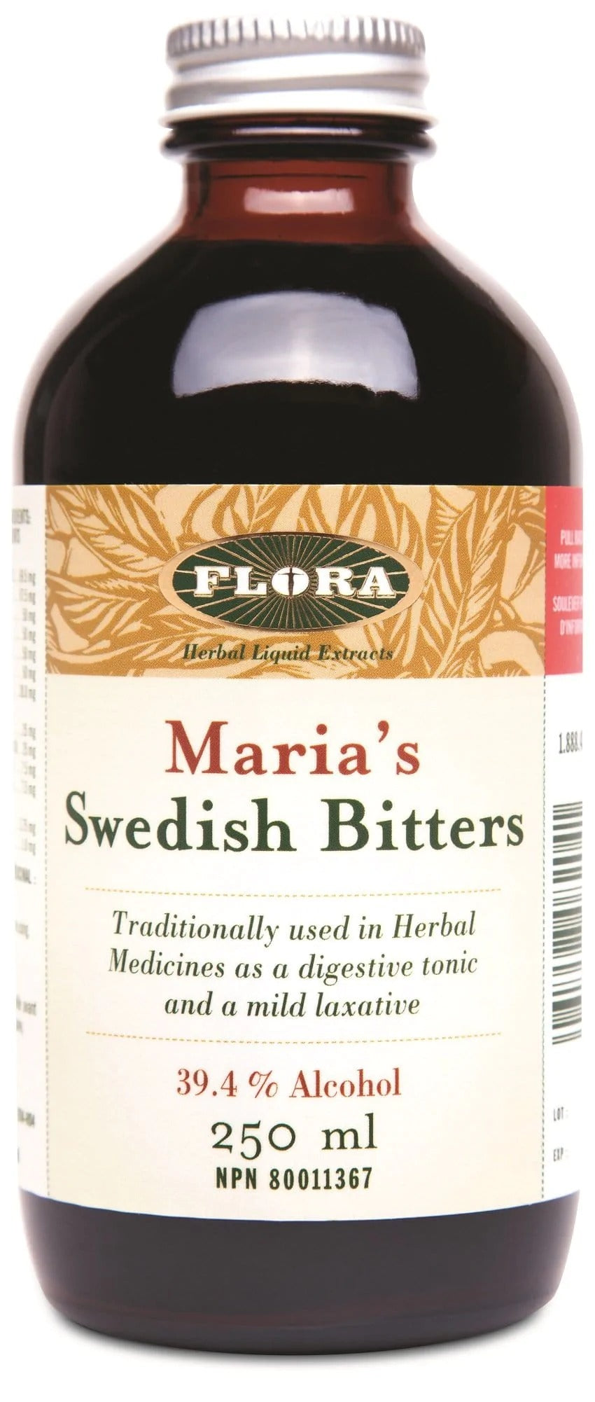 Flora Marias Swedish Bitters w/ Alcohol 250ml