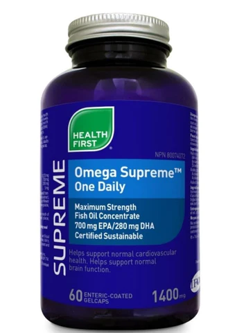 Health First  Omega Supreme One Daily 1400 mg  120cap