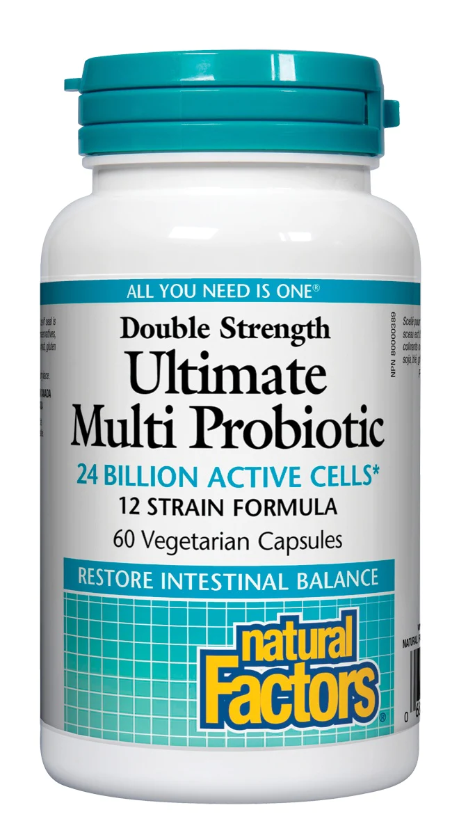 Natural Factors Ultimate Probiotic Multi Double Strength