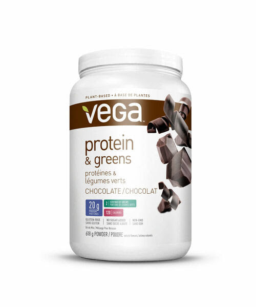 Vega Protein &amp; Greens Chocolate 618g