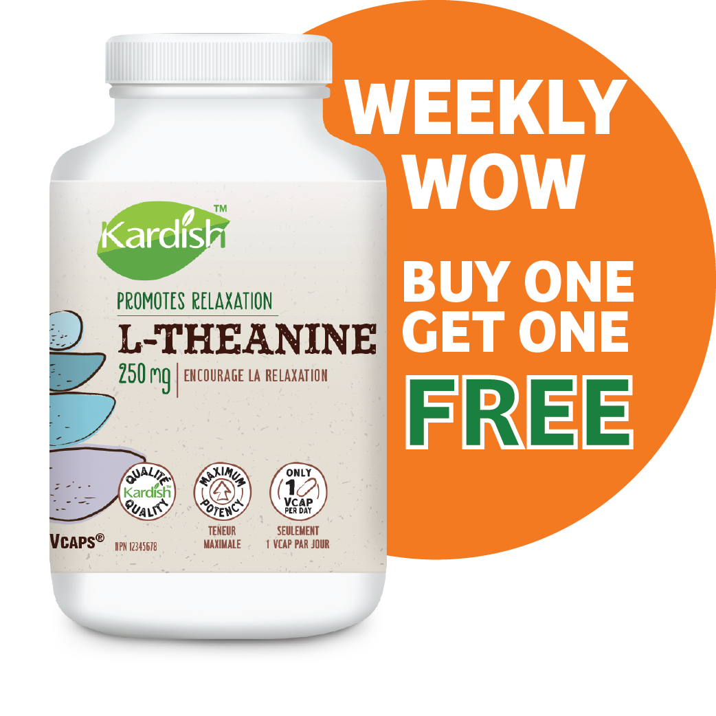 Kardish L- Theanine 250mg  90vcaps